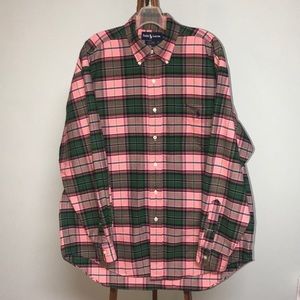 Ralph Lauren multi colored plaid shirt